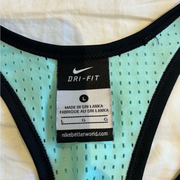 Nike Dri Fit racer back tank top - Sz L - Picture 3 of 5